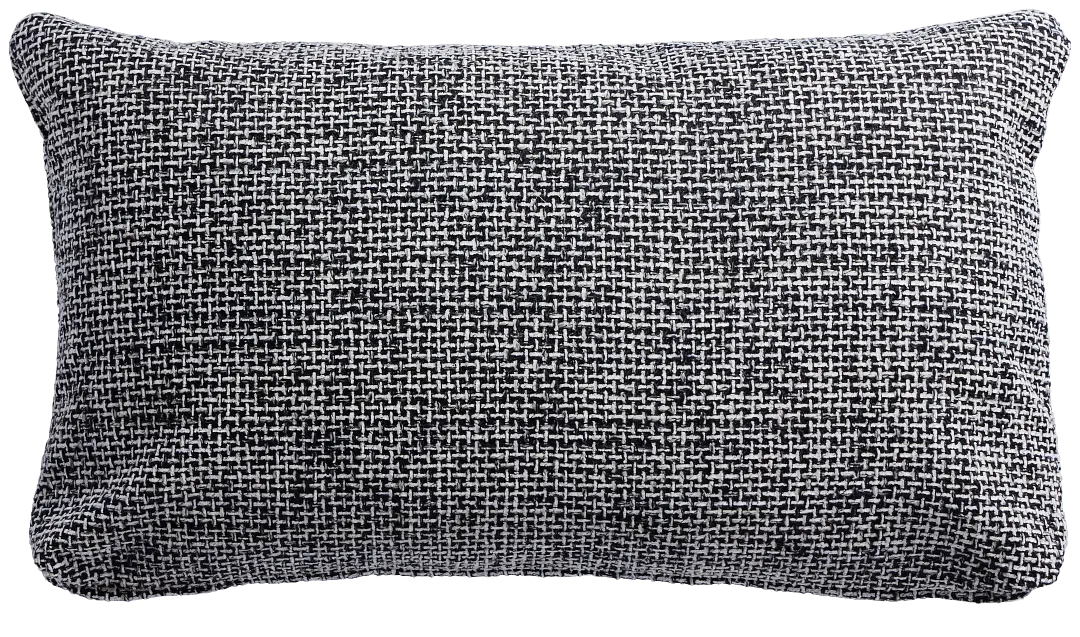 Sutt Black Lumbar Accent Pillow Sutt Black Lumbar Accent Pillow