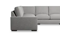 Edgewater Victory Gray Medium Right Chaise Sectional