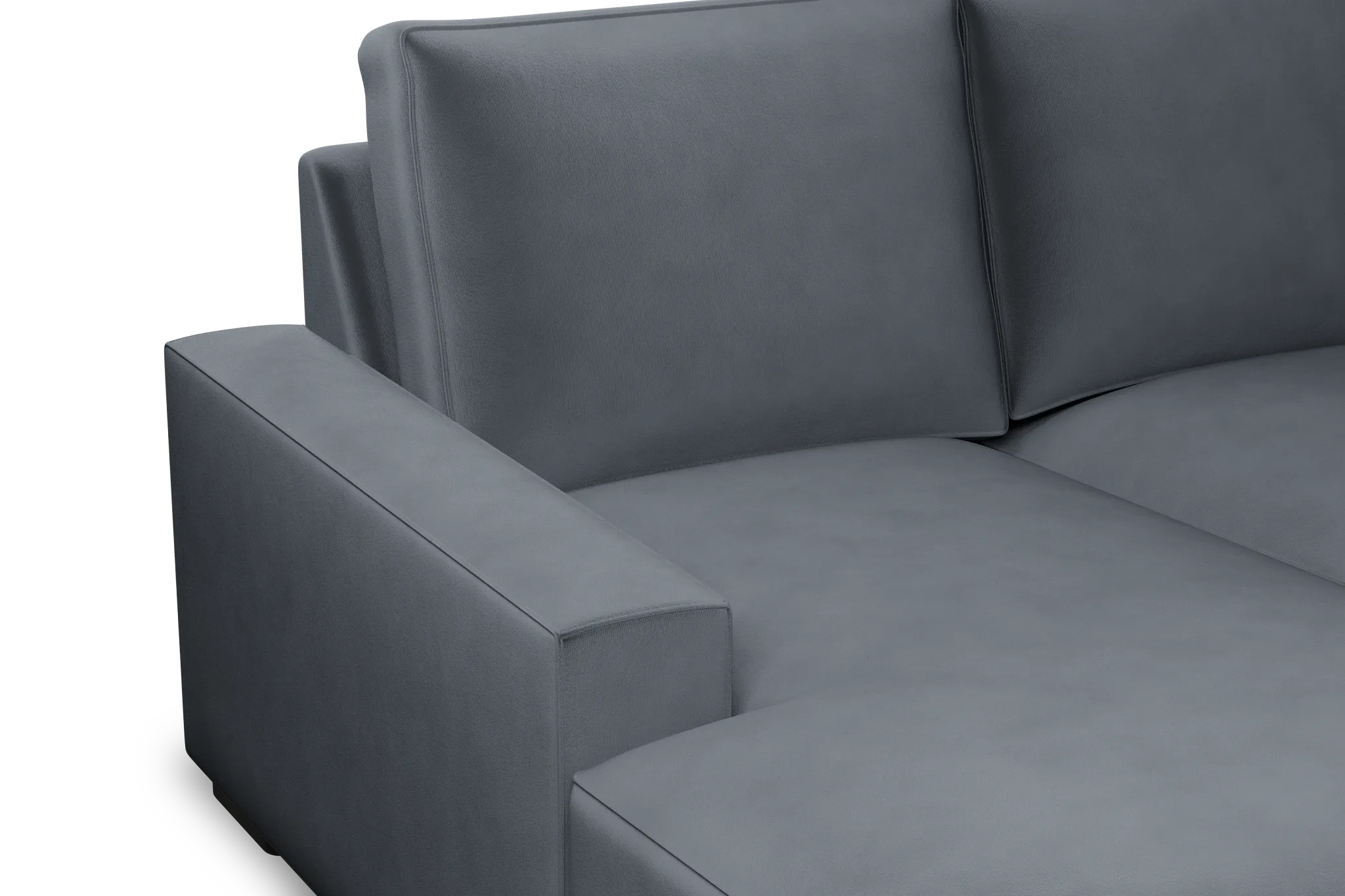 Edgewater Joya Gray Left Chaise Sectional