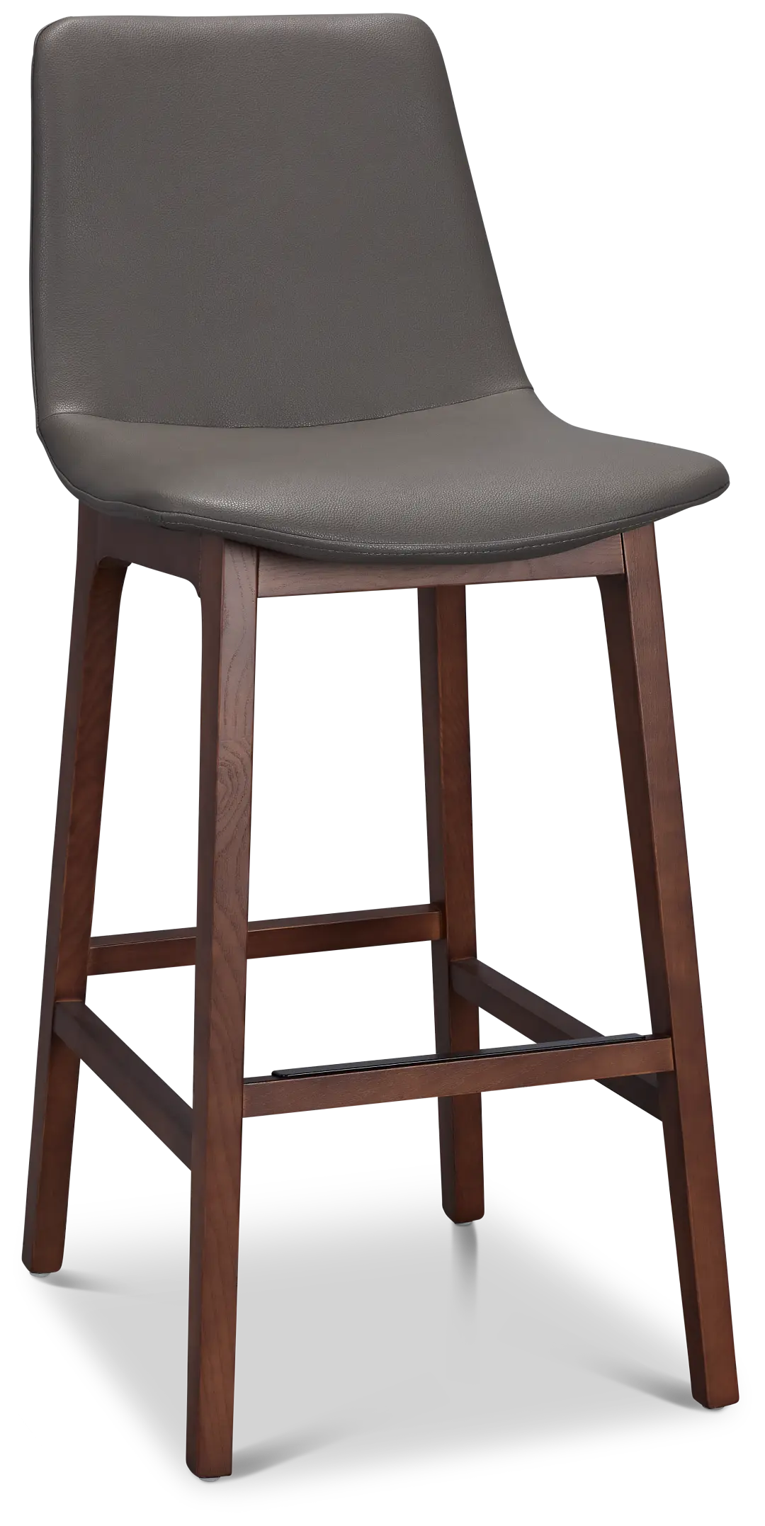 Hamilton Dark Gray Micro 30" Upholstered Barstool Hamilton Dark Gray Micro 30" Upholstered Barstool
