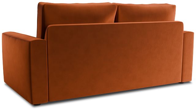 Siesta Joya Orange Fabric Memory Foam Sleeper
