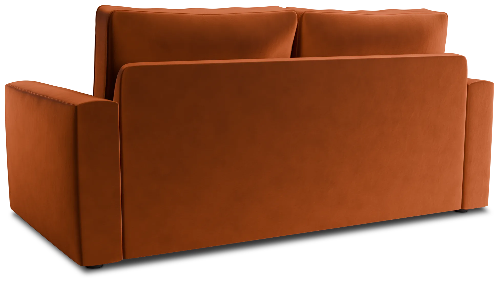 Siesta Joya Orange Fabric Memory Foam Sleeper