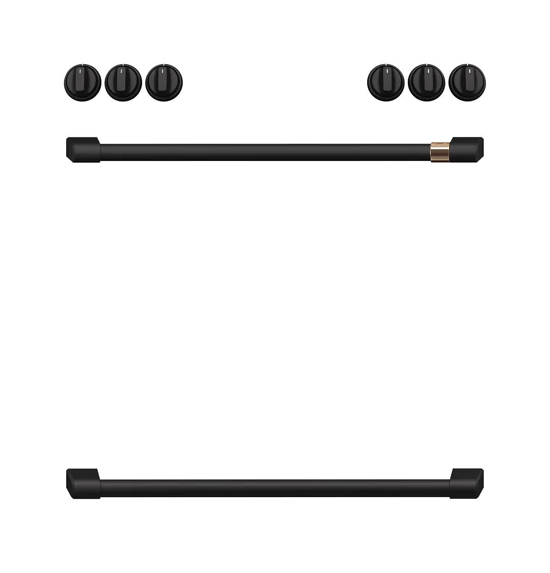 Cafe Handle Flat Black Range Handle