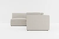 Destin Revenue Beige Fabric 4-piece Modular Sectional