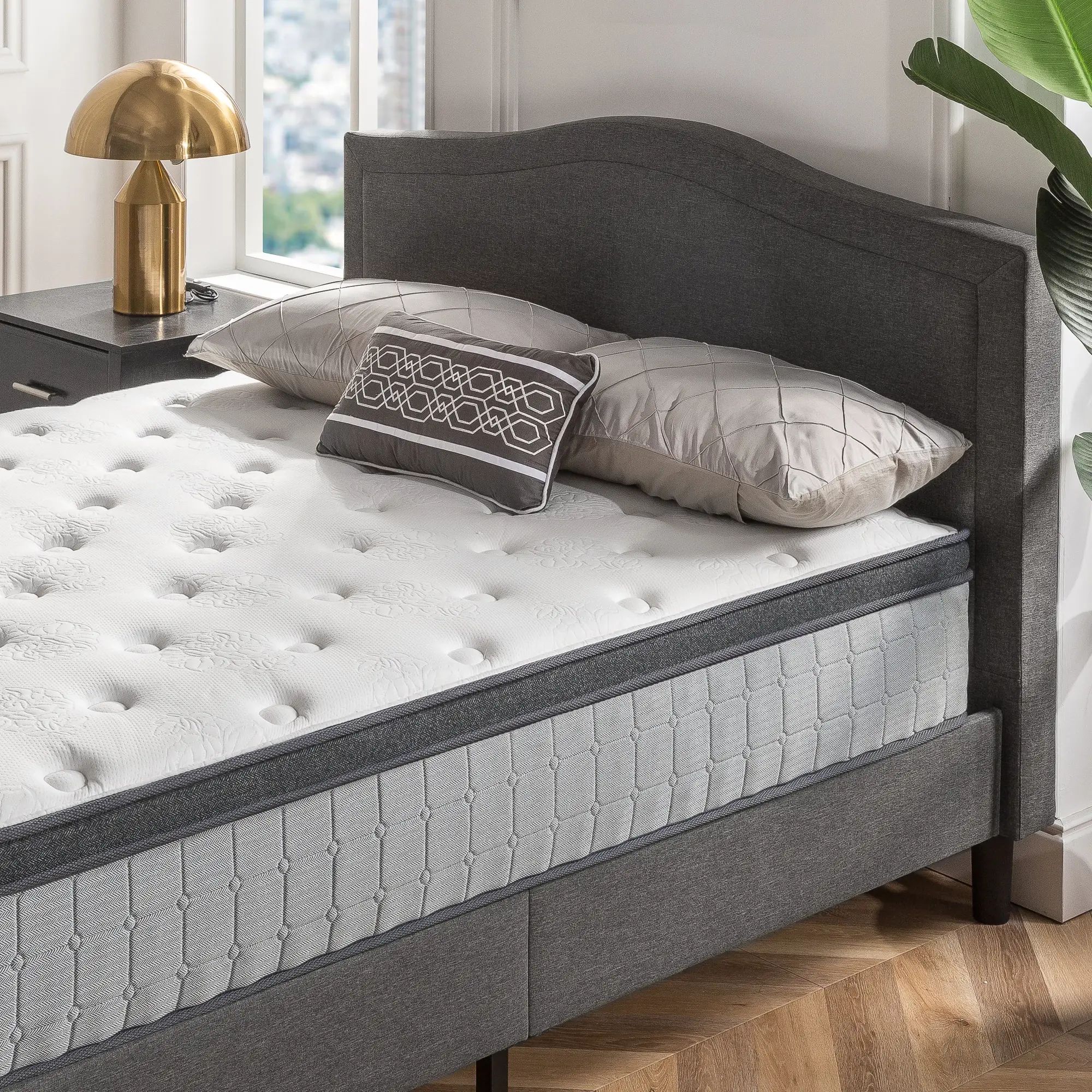 Rest & Renew By Zinus Pocket Innerspring 14" Pillow Top Mattress Rest & Renew By Zinus Pocket Innerspring 14" Pillow Top Mattress