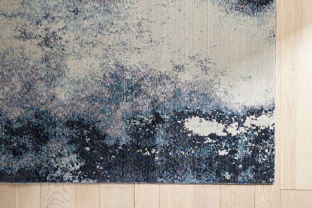 Evan Purple 8x11 Area Rug