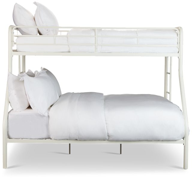 Rory White Metal Bunk Bed