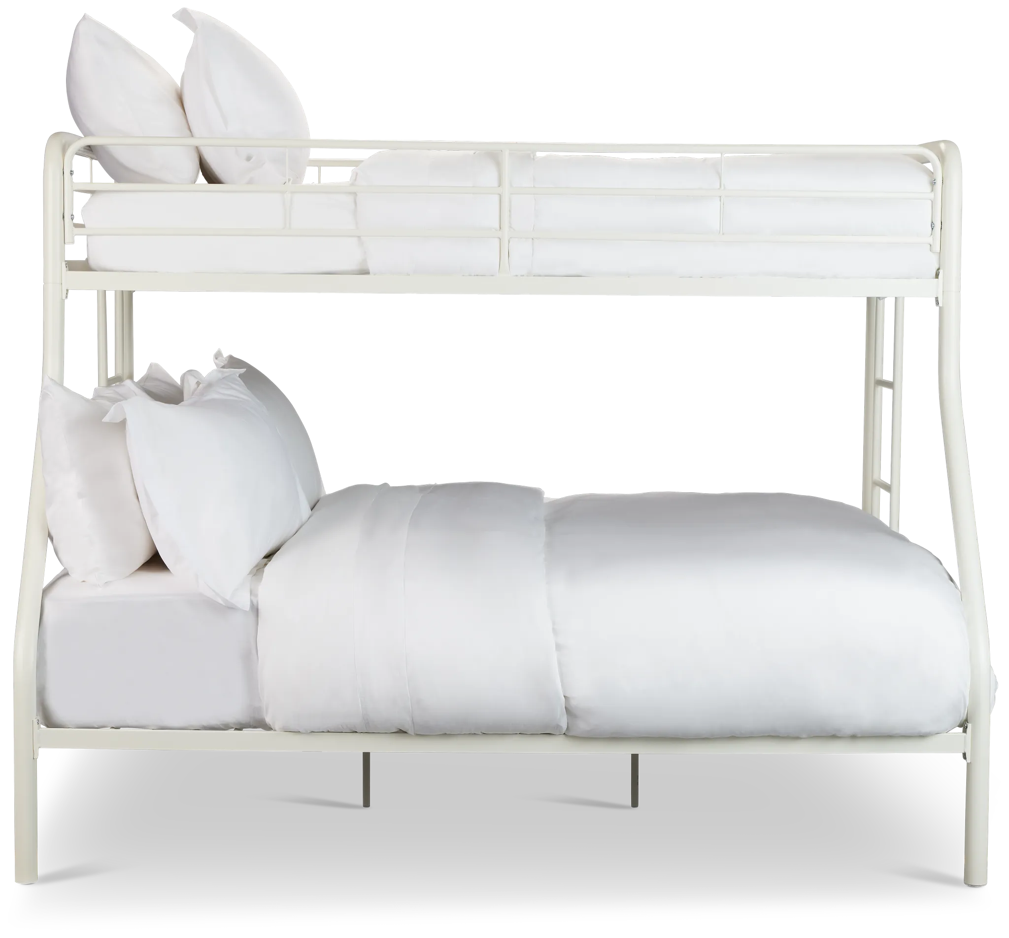 Rory White Metal Bunk Bed