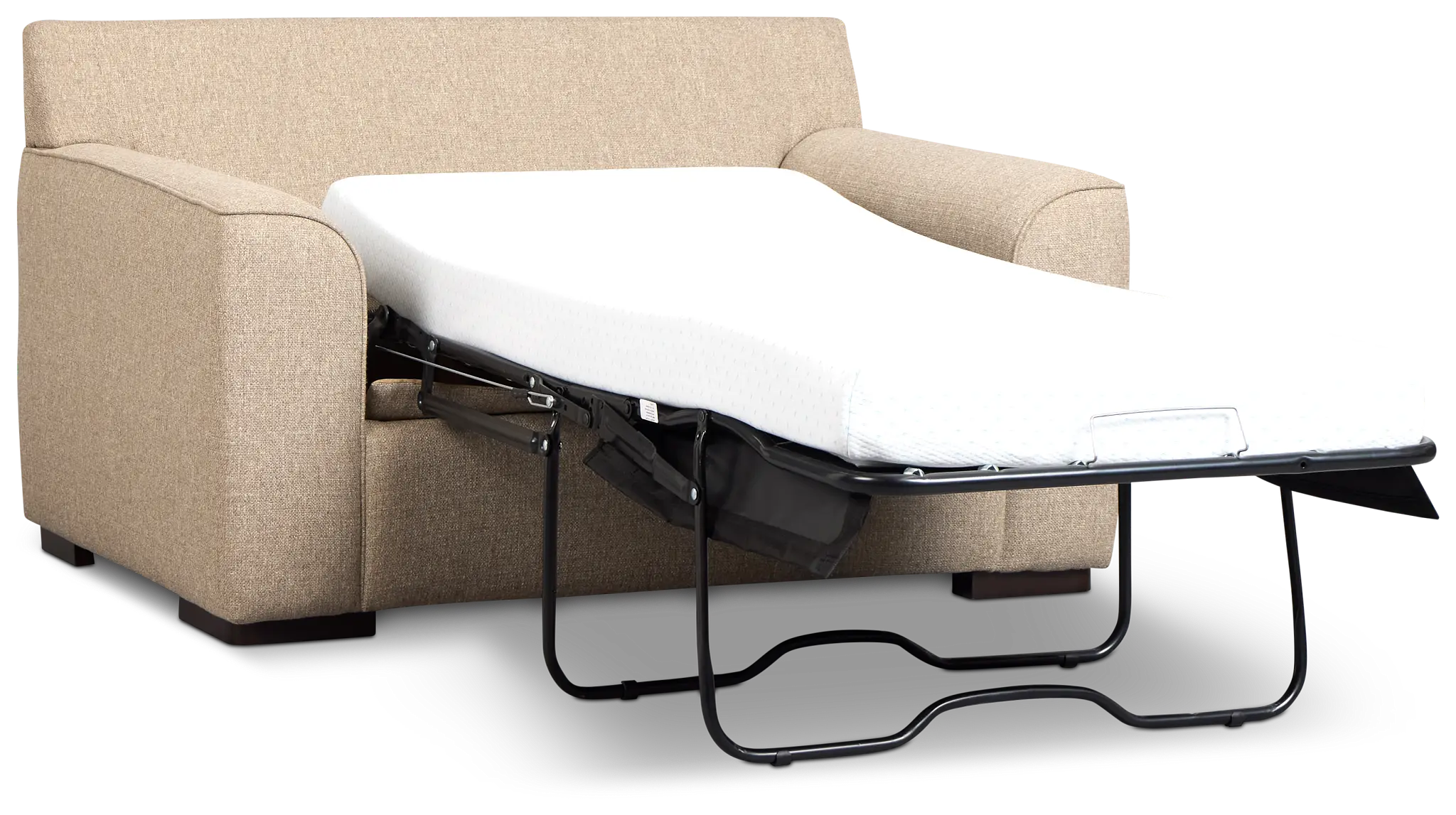 Sinclair Brown Fabric Memory Foam Sleeper Sinclair Brown Fabric Memory Foam Sleeper