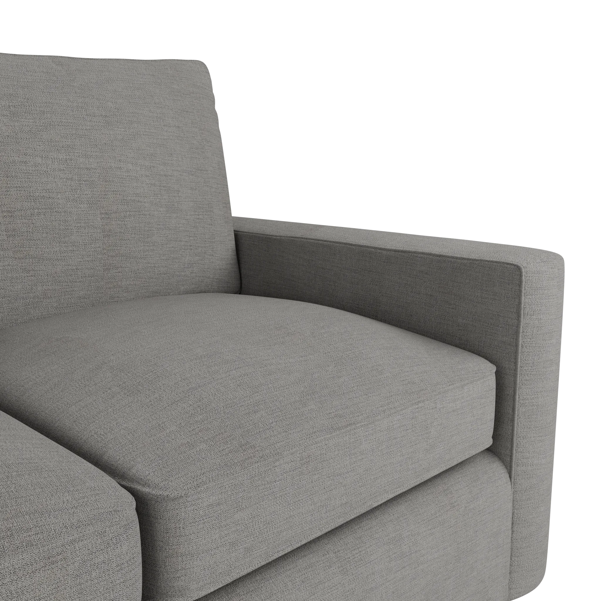 Siesta Maguire Gray Fabric Memory Foam Sleeper