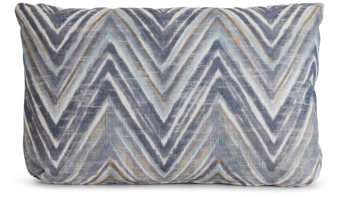 Zezster Gray Fabric Lumbar Accent Pillow Zezster Gray Fabric Lumbar Accent Pillow