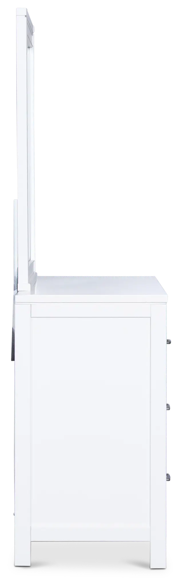 Carolina White Dresser & Mirror Carolina White Dresser & Mirror