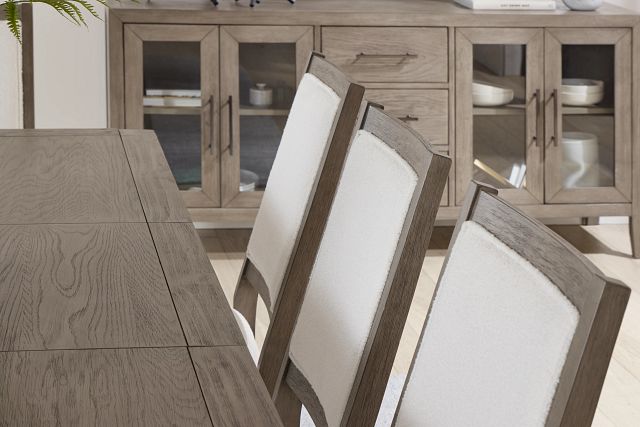 Alden Gray Upholstered Side Chair