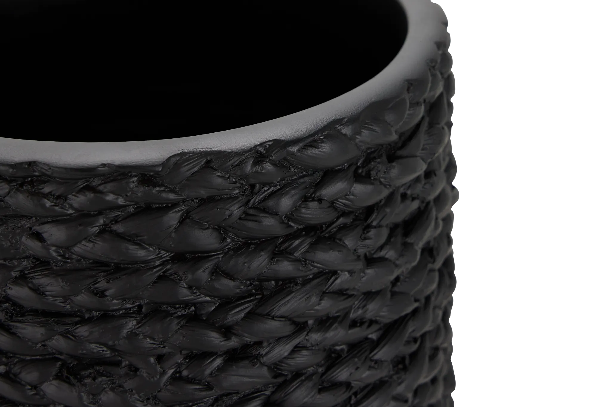 Toulon Black Tall Vase