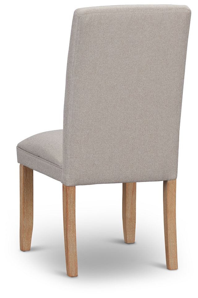 Dublin Beige Light Tone Upholstered Side Chair
