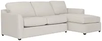 Asheville Light Taupe Fabric Right Chaise Sectional