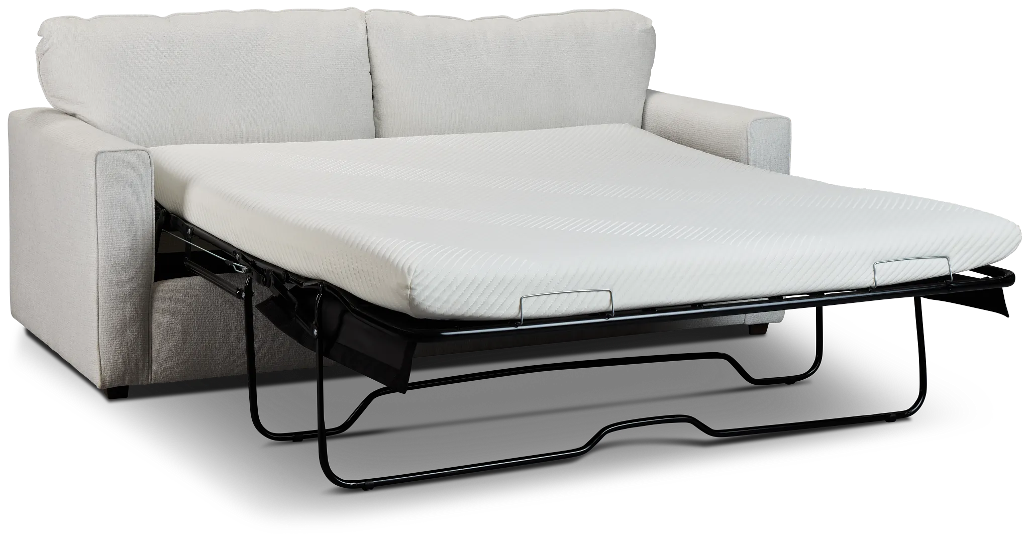 Avalon White Fabric Cooling Memory Foam Sleeper