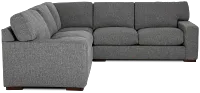 Veronica Dark Gray Down Small Two-arm Sectional