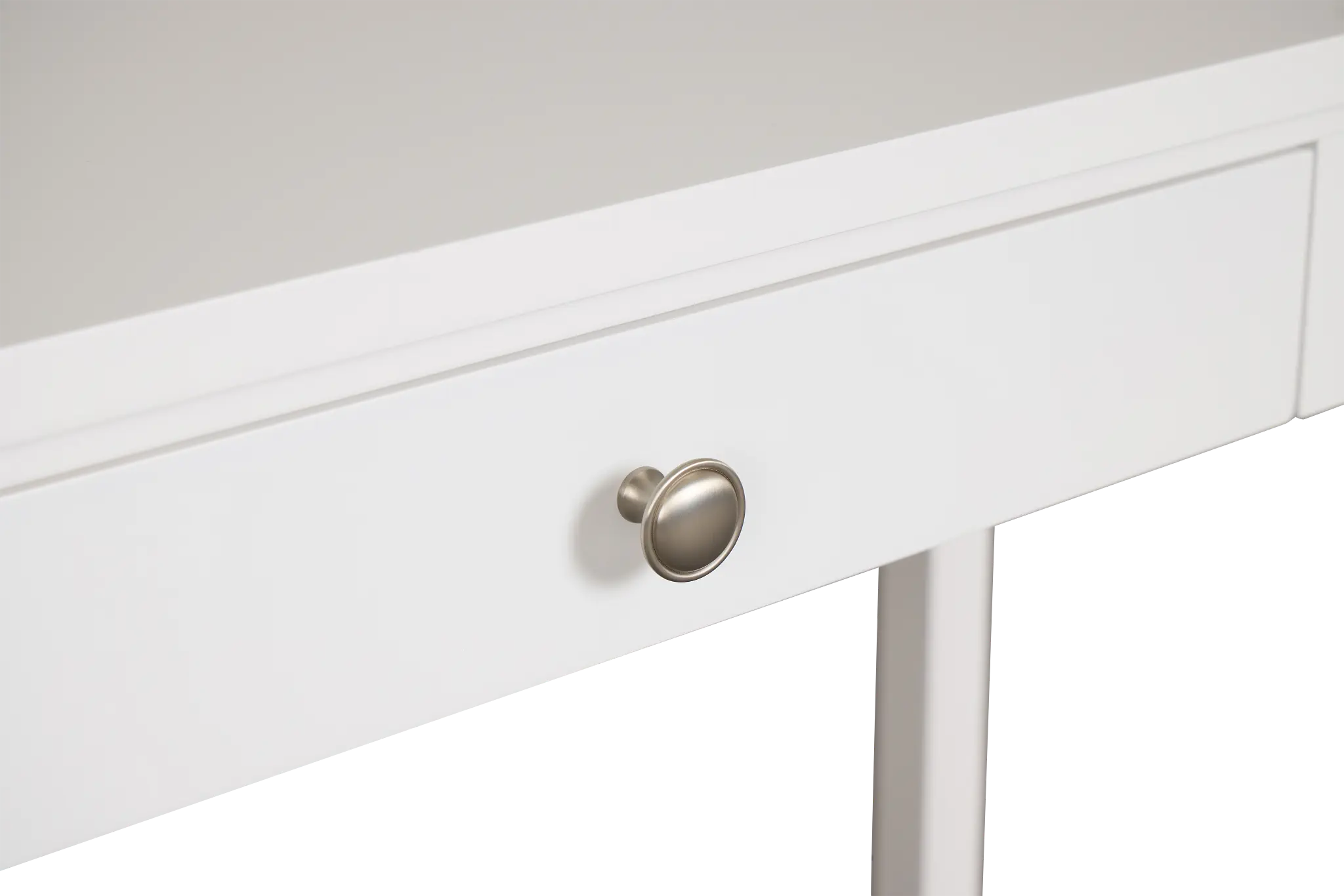 Charleston White 1-drawer Desk Charleston White 1-drawer Desk