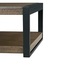 Hanan Mid Tone Square End Table