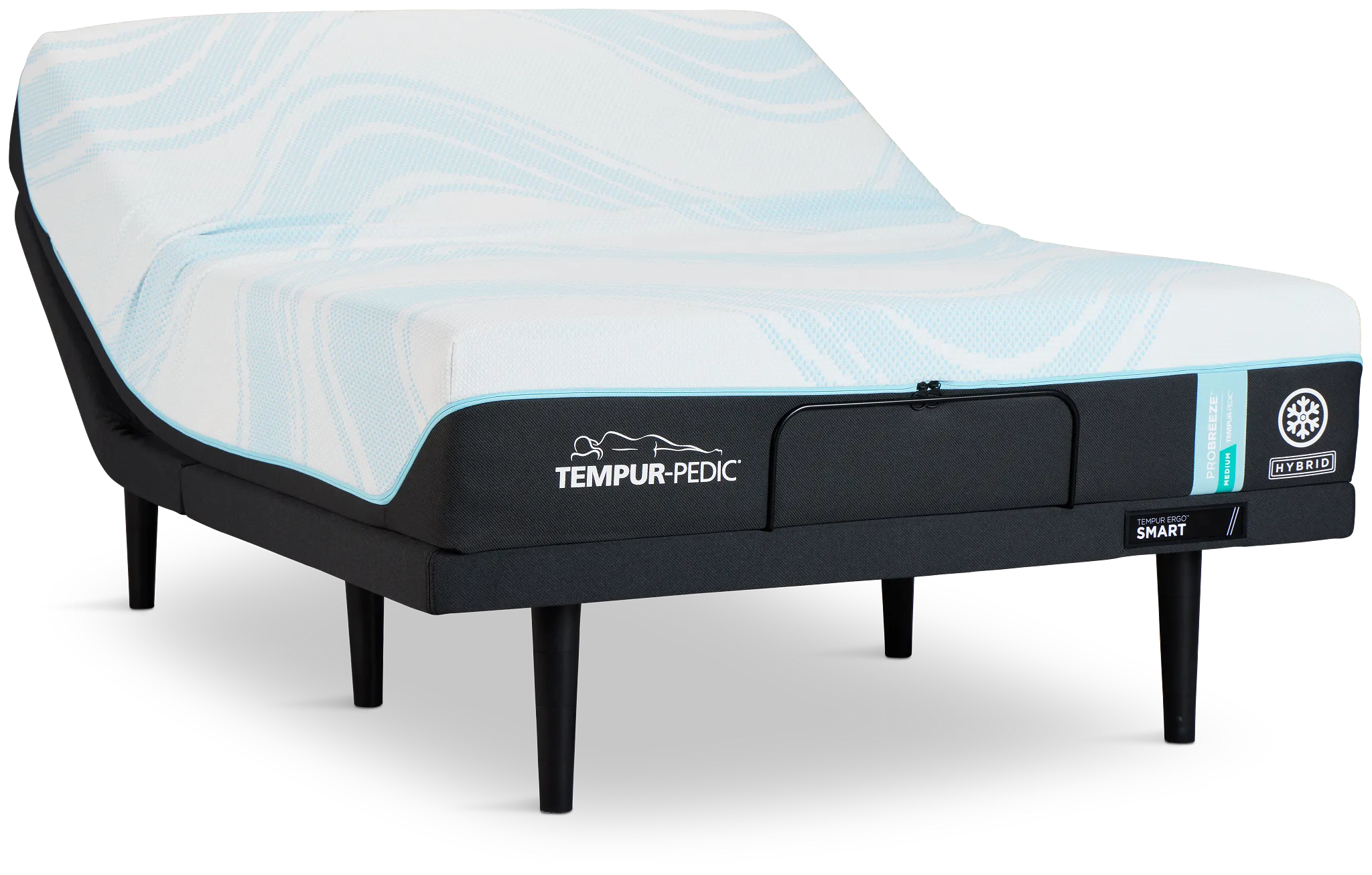 Tempur-pedic Tempur-probreeze Medium Ergo Smart Adjustable Mattress Set