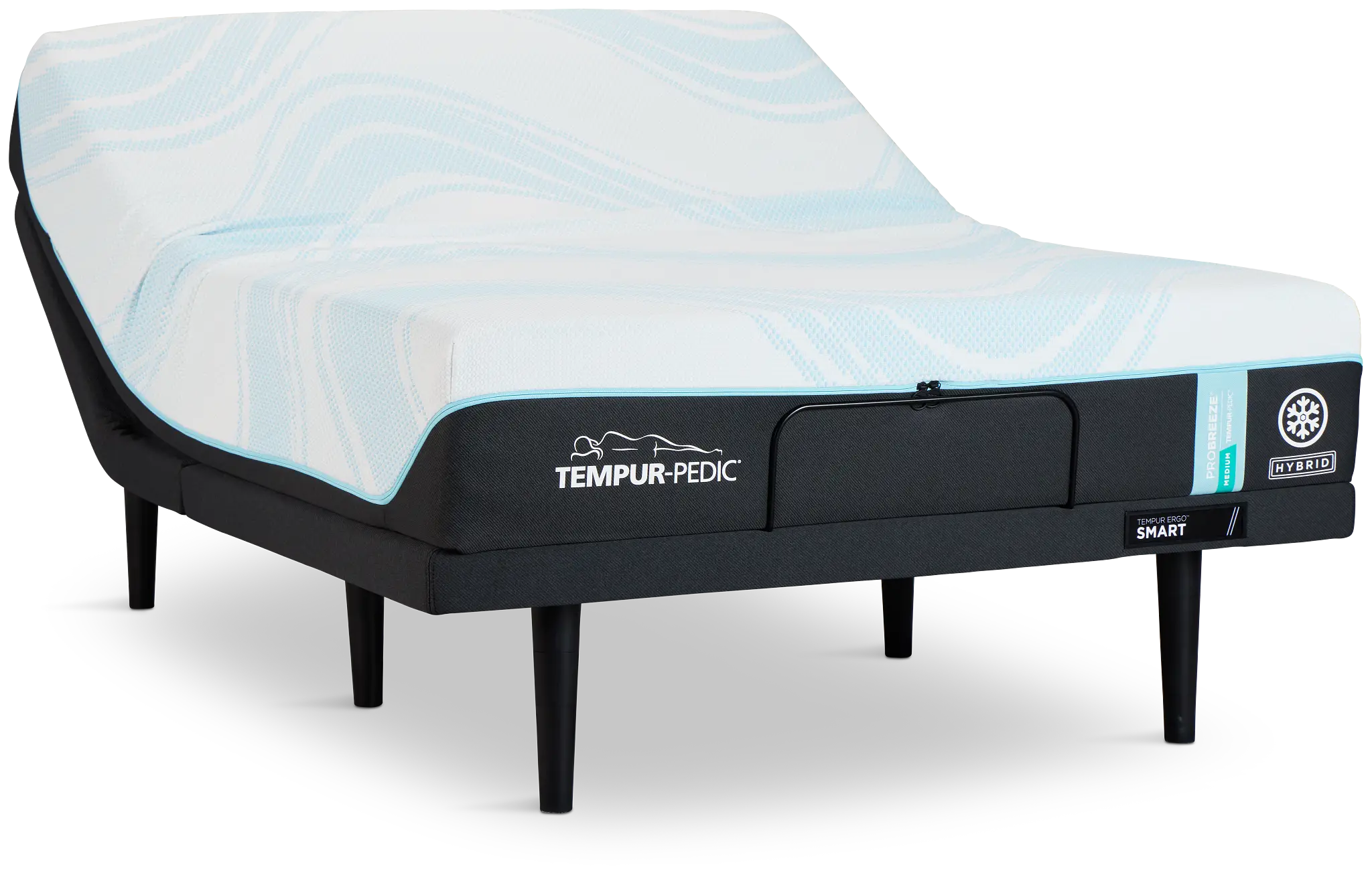 Tempur-pedic Tempur-probreeze Medium Ergo Smart Adjustable Mattress Set Tempur-pedic Tempur-probreeze Medium Ergo Smart Adjustable Mattress Set
