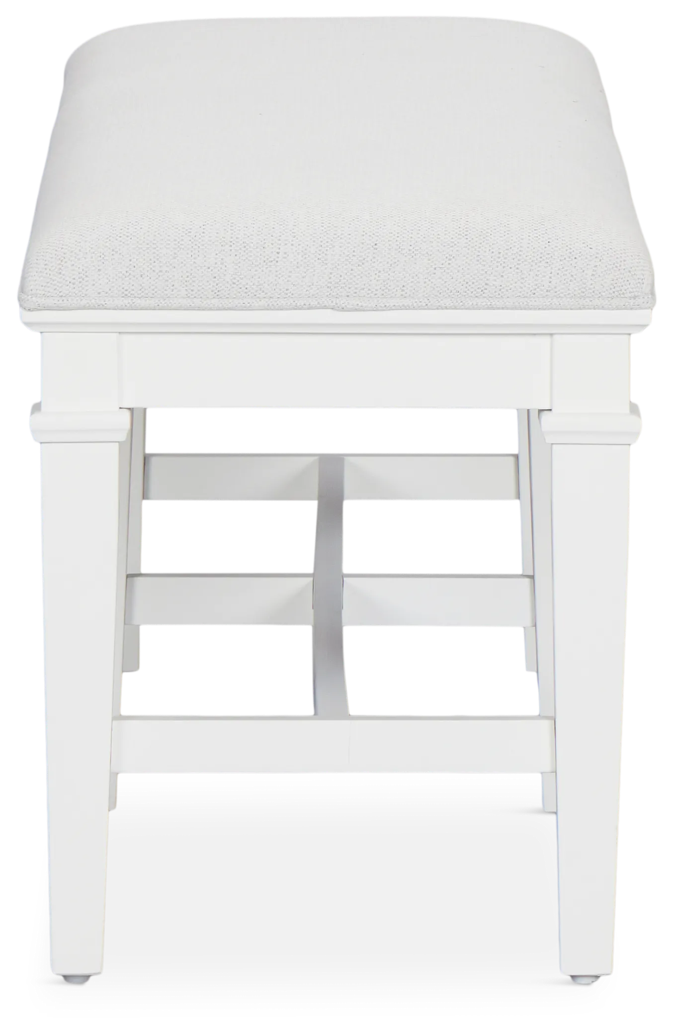 Cape Cod Ivory Upholstered Dining Bench