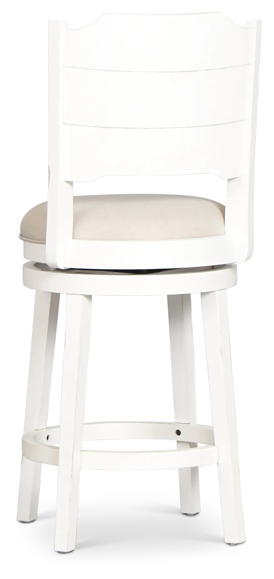 Sanibel Ivoryfabric 24" Upholstered Swivel Barstool Sanibel Ivoryfabric 24" Upholstered Swivel Barstool