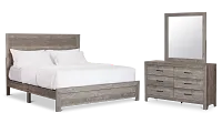Ollie Gray Panel Bedroom