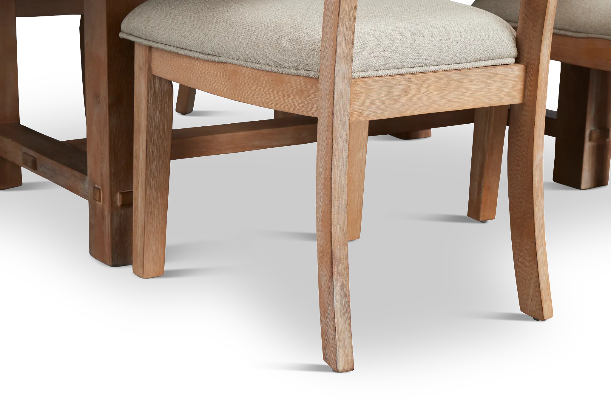 Park City Light Tone Rectangular Table & 4 Upholstered Chairs Park City Light Tone Rectangular Table & 4 Upholstered Chairs