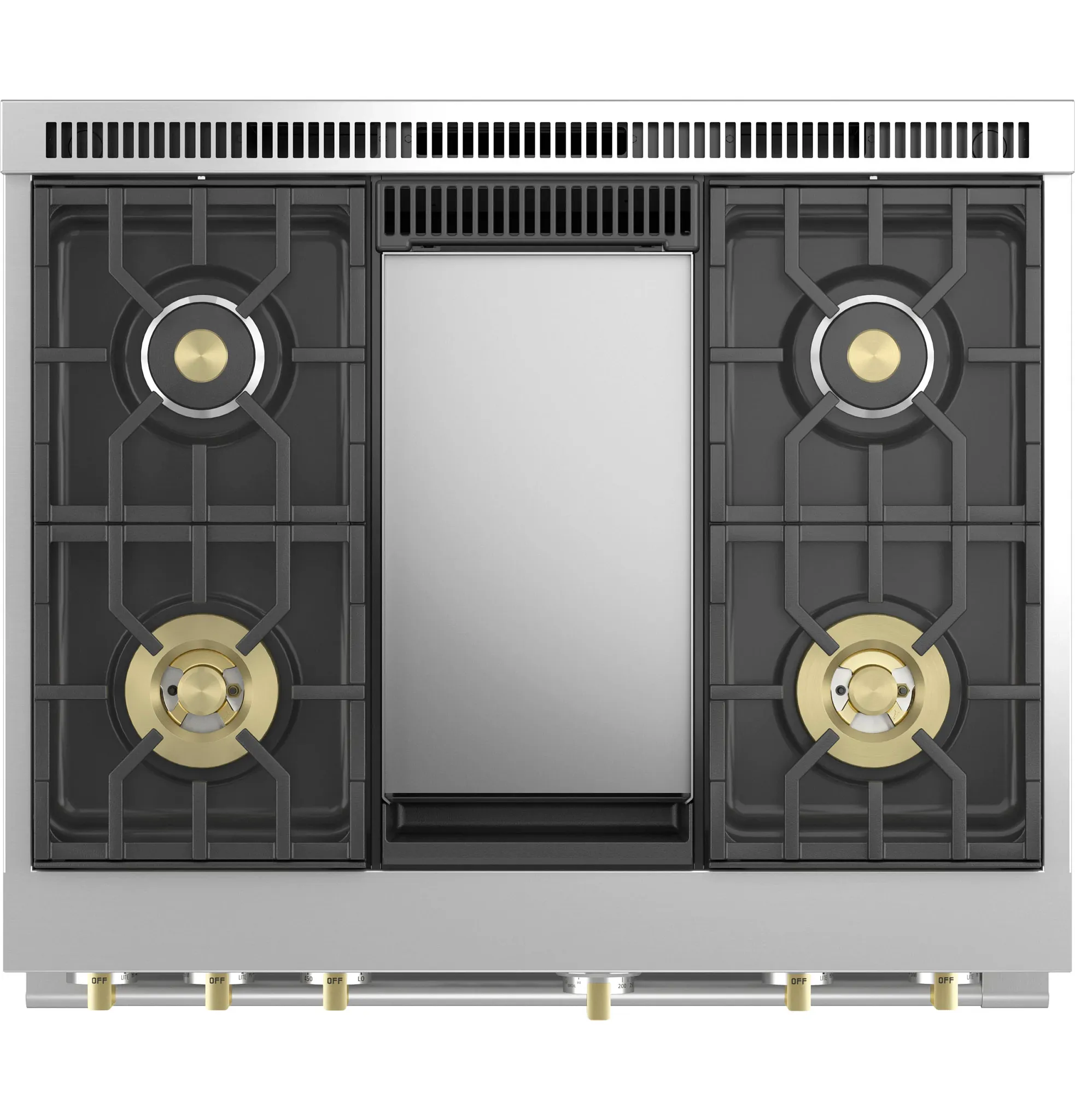 Monogram 364 Series Stainless Steel 36" Gas Range