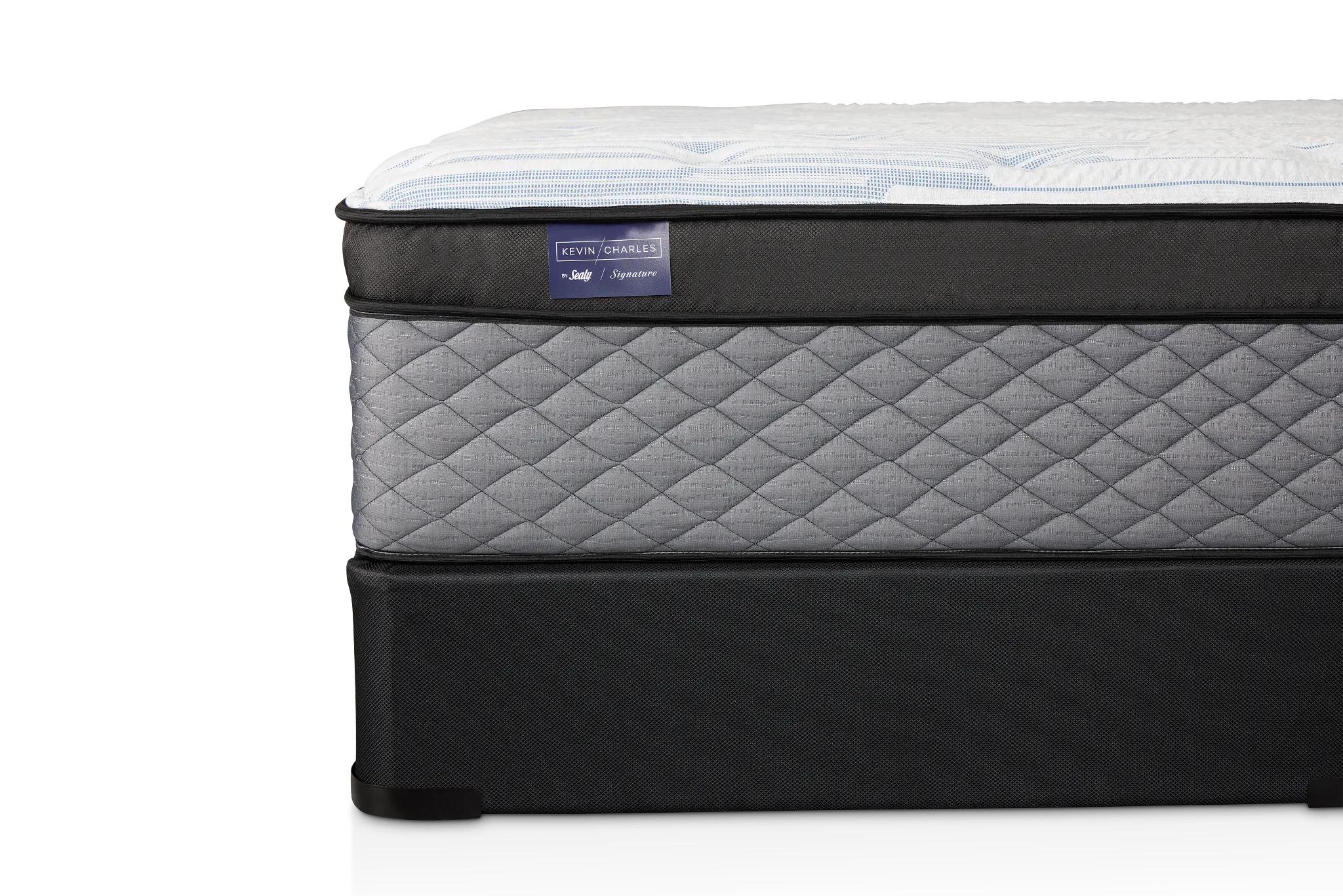 Kevin Charles By Sealy Signature Plush Mattress Set