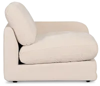 Jules Ivory Velvet Right Chair