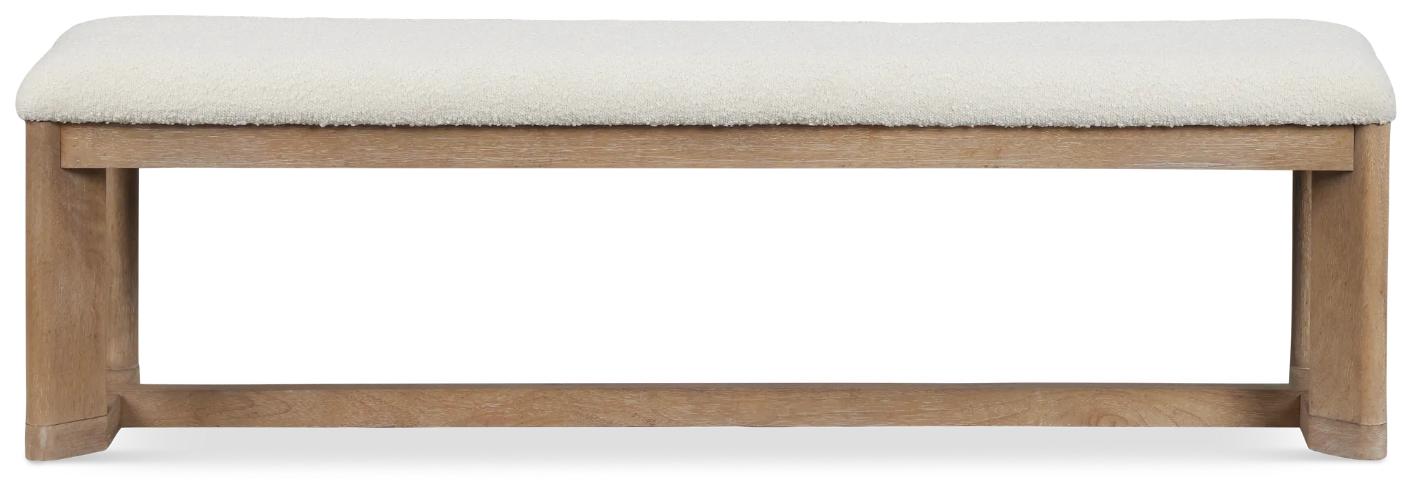 Alton Light Tone Upholstered Dining Bench