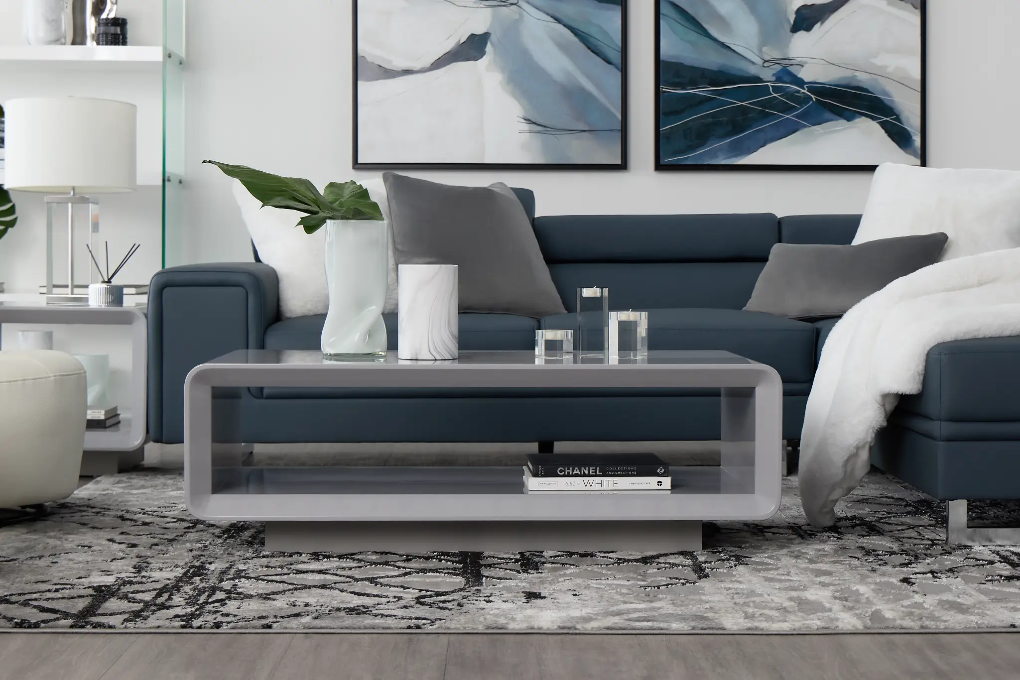 Zayden Gray Rectangular Coffee Table Zayden Gray Rectangular Coffee Table