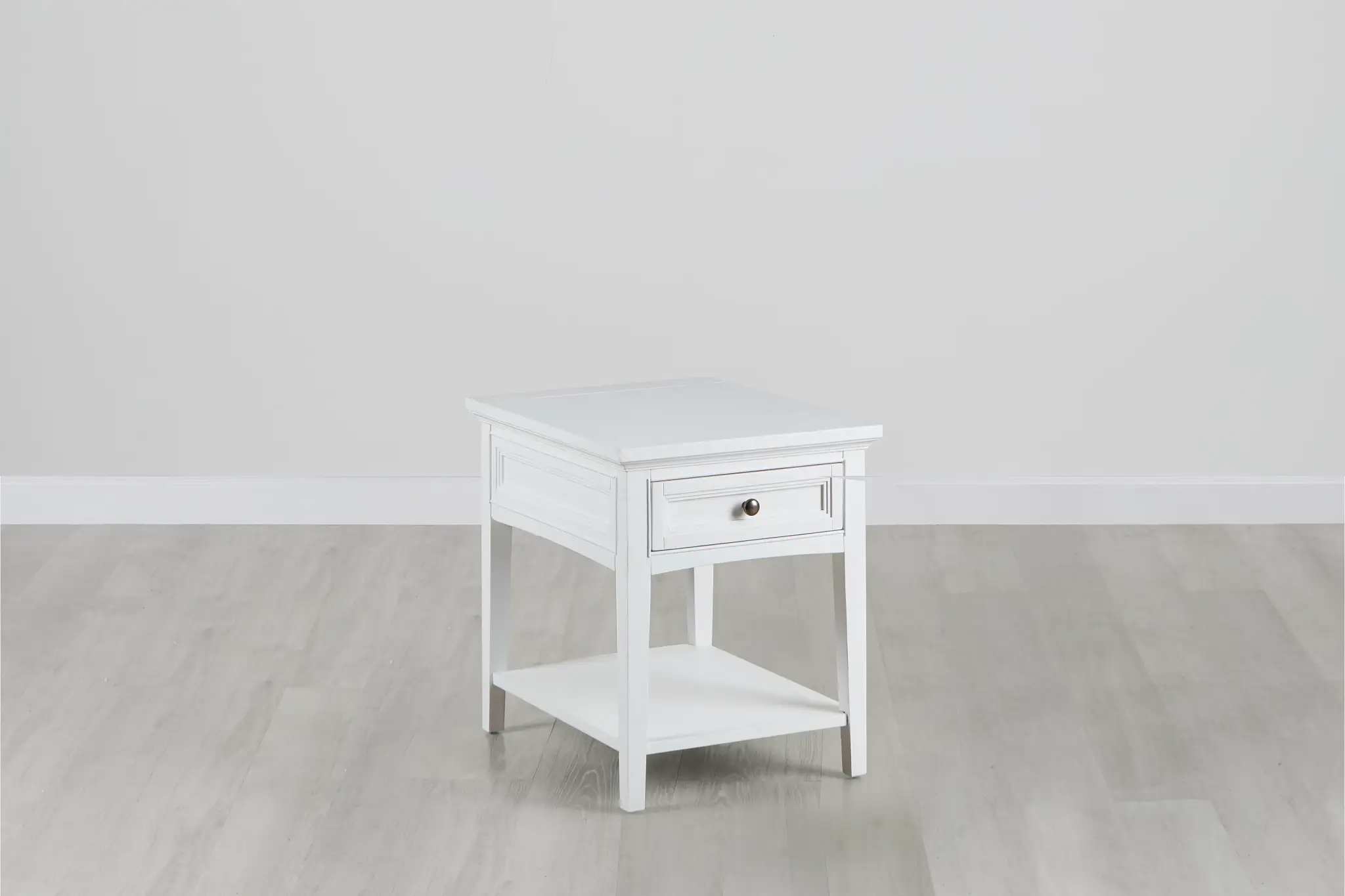 Heron Cove White Rectangular End Table Heron Cove White Rectangular End Table
