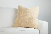 Baxter Yellow 22" Accent Pillow