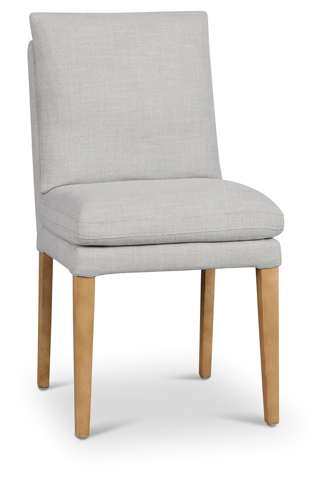 Willow Gray Fabric Upholstered Side Chair Willow Gray Fabric Upholstered Side Chair