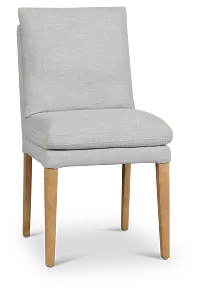 Willow Gray Fabric Upholstered Side Chair