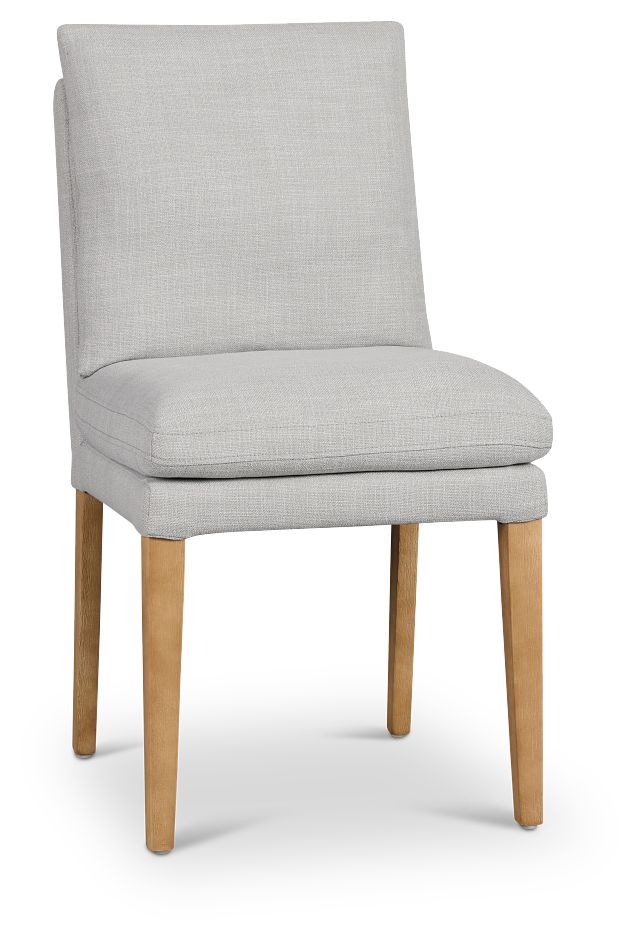 Willow Gray Fabric Upholstered Side Chair