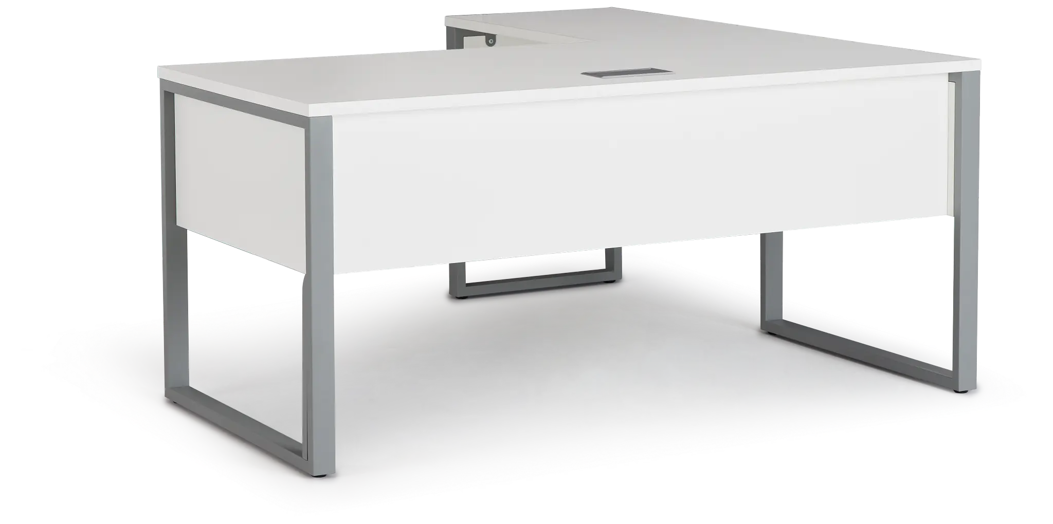 Clark White 32" Return Desk Clark White 32" Return Desk