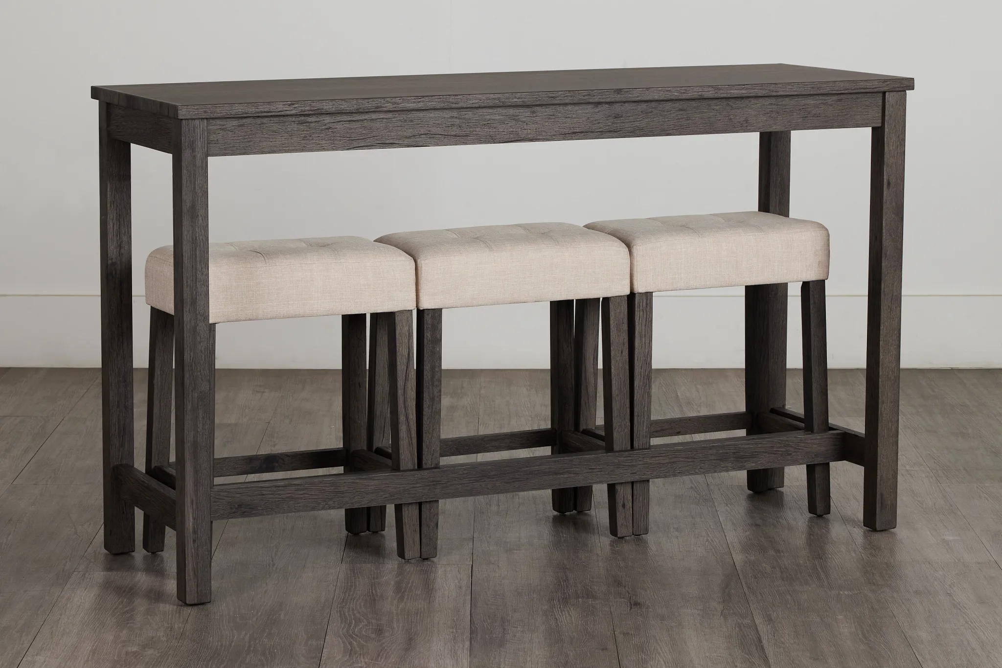 Robin Gray High Table & 3 Barstools