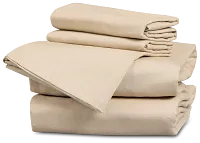 Rest & Renew Linen Blend Dark Beige Sheet Set