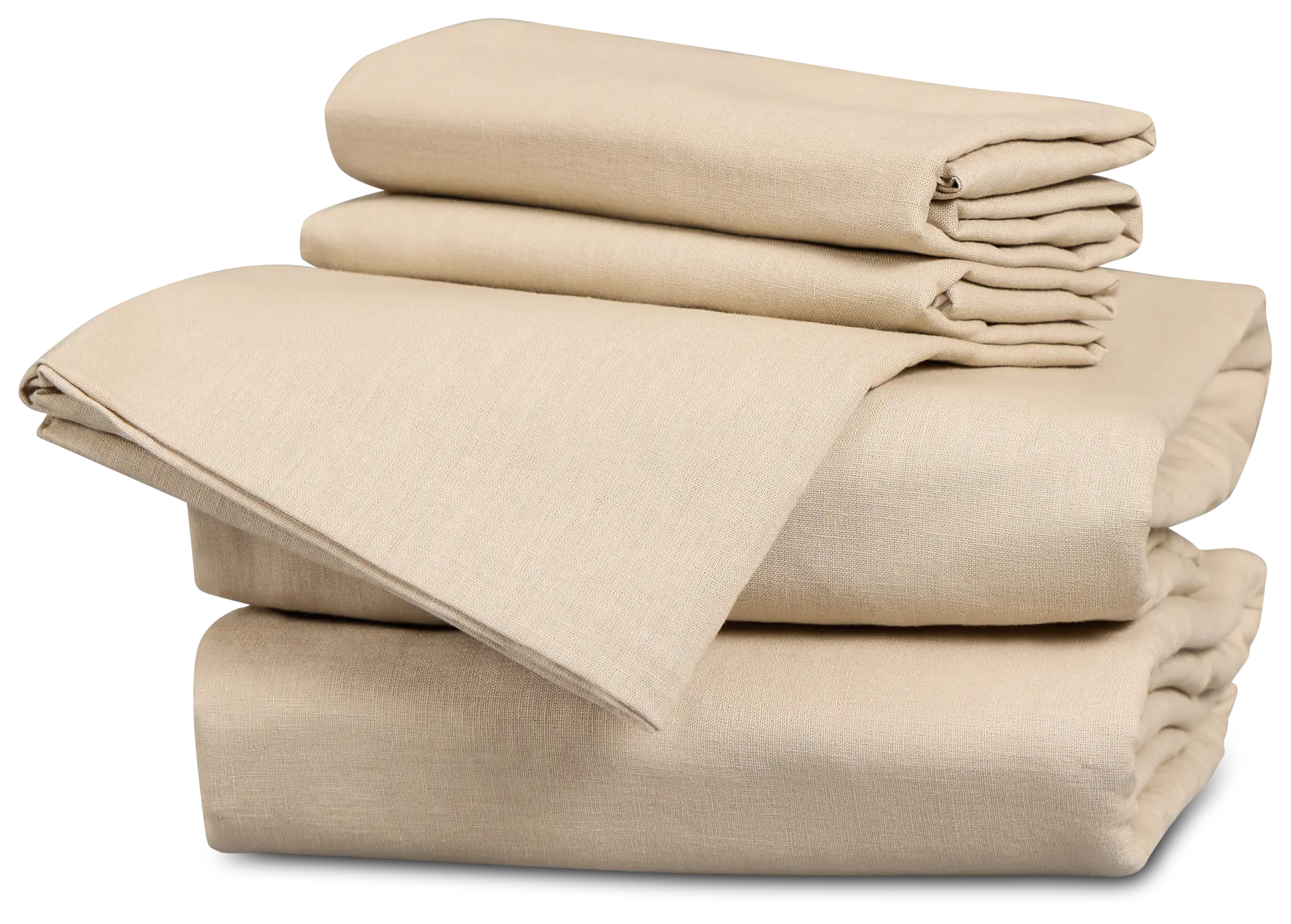 Rest & Renew Linen Blend Dark Beige Sheet Set Rest & Renew Linen Blend Dark Beige Sheet Set