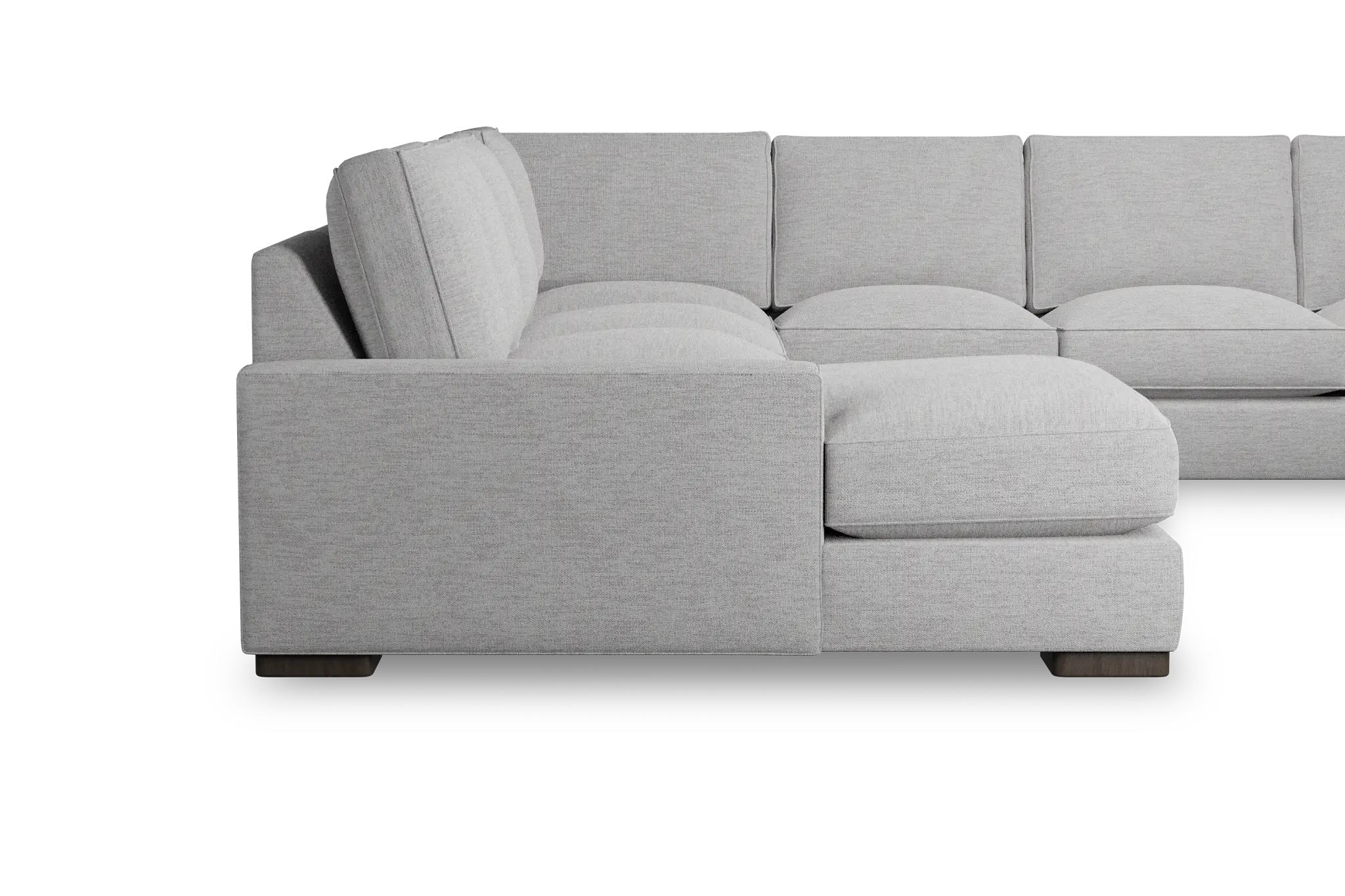 Edgewater Maguire Gray Large Left Chaise Sectional Edgewater Maguire Gray Large Left Chaise Sectional