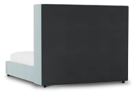 Captiva Elite Light Blue 60" Upholstered Shelter Bed