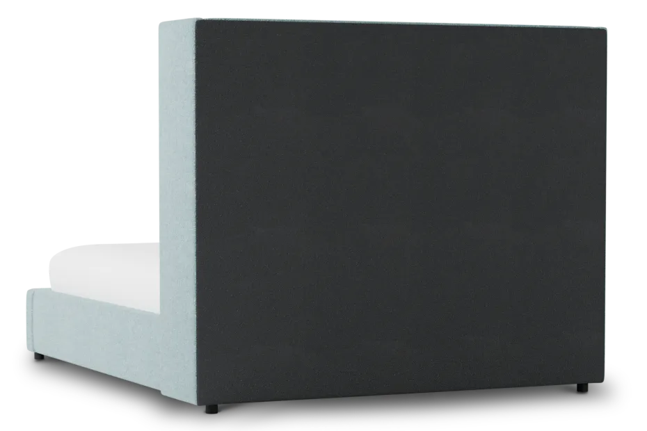 Captiva Elite Light Blue 60" Upholstered Shelter Bed