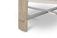 Miramar Ivory Round Cocktail Table