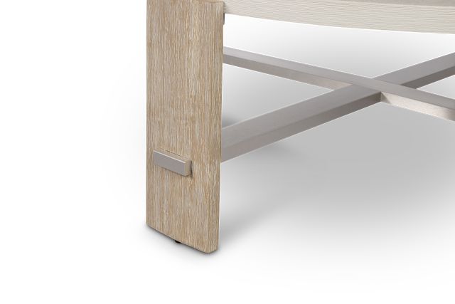 Miramar Ivory Round Cocktail Table