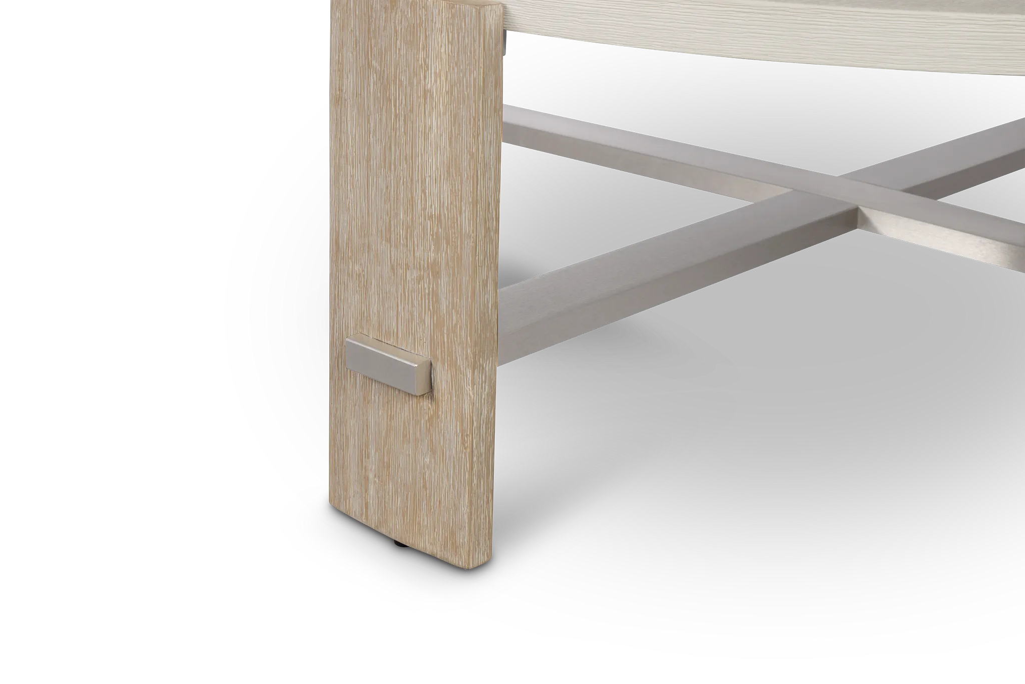 Miramar Ivory Round Cocktail Table